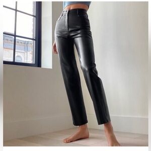 Aritizia Melina leather pants